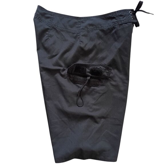Quicksilver Swim Board Shorts Mens Size 28 Black - Picture 7 of 11